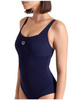 Strój kąpielowy damski Arena Women's Bodylift Swimsuit Jenny Lightcross Back Navy