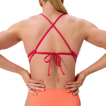 Strój kąpielowy jednoczęściowy damski na basen Speedo Solid Orange