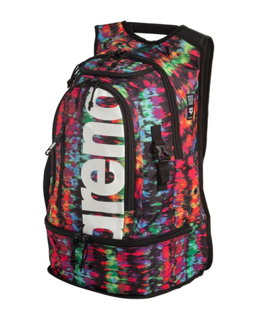 Plecak na basen sportowy unisex Arena Fastpack 3.0 Allover 40L Tie Dye
