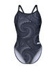 Strój kąpielowy damski Arena Women's Fireflow Swimsuit Challenge Black Team Black
