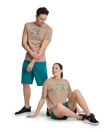 Koszulka Unisex Arena T-shirt Logo Cotton Carmel