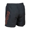 Spodenki szorty chłopięce Arena Fundamentals Logo Junior Boxer Asphalt Nespola