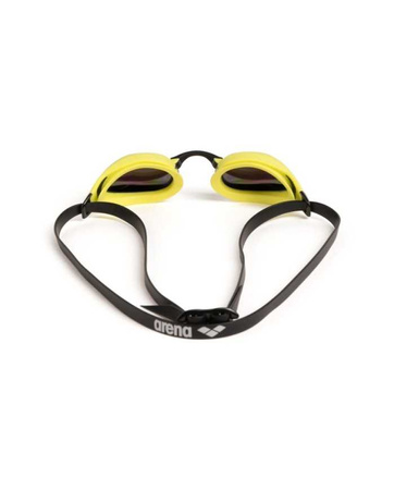 Okulary pływackie na basen Arena Cobra Core Swipe Mirror Emerald Cyber Lime