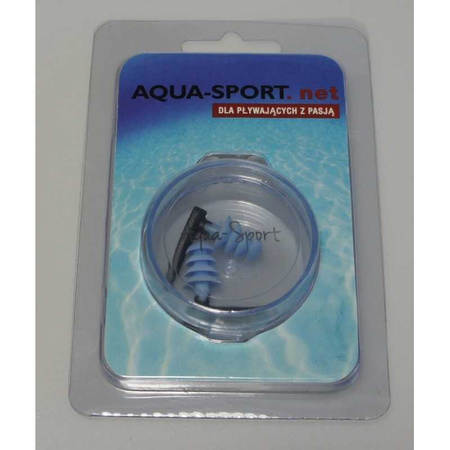 Zatyczki do uszu Aqua-Sport Blue Choinka