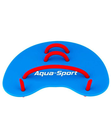 Wiosełka treningowe do pływania Aqua-Sport Blackhawk Finger Paddle Blue