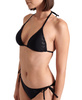 Strój kąpielowy damski Arena Women's Team Stripe String Bikini Black