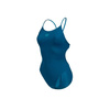 Strój kąpielowy damski Arena Women Swimsuit Lace Back Solid Blue Cosmo