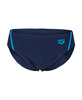 Kąpielówki slipy męskie Arena Men's Profile Briefs Navy Turquoise