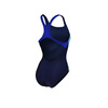 Strój kąpielowy damski Arena Women's Visual Waves Swim Pro Back Navy Neon Blue
