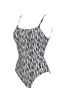 Strój kąpielowy damski Arena Women's U Back Allover Black Multi