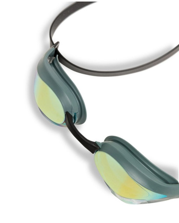 Okulary pływackie Arena Cobra Core Swipe Mirror Aqua Sage Black
