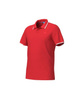 Koszulka męska polo Arena Men's Poloshirt Trim Cotton Piquet Fluo Red White