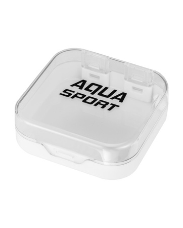 Zestaw akcesoriów pływackich Aqua-Sport zatyczki do uszu i klips na nos Zen Blue