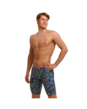 Kąpielówki męskie spodenki kąpielowe Funky Trunks Jammer Dial a Dot