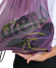 Worek sportowy na sprzęt Arena One Go Mesh Bag Plum 
