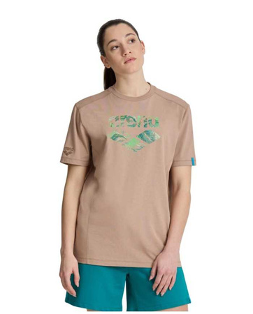 Koszulka Unisex Arena T-shirt Logo Cotton Carmel