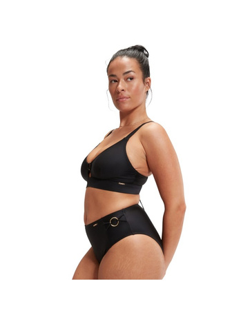 Góra od kostiumu kąpielowego damskiego Speedo Tri Bikini Top Black
