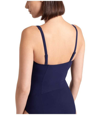 Strój kąpielowy damski Arena Women's Bodylift Swimsuit Jenny Lightcross Back Navy