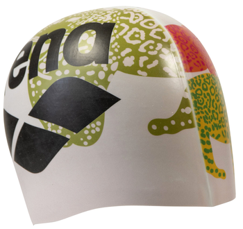 Czepek do pływania na basen silikonowy unisex Arena HD In The Wild