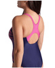 Strój kąpielowy damski Arena Women's Control Pro Back Navy Multi