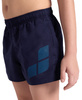 Szorty kąpielówki chłopięce Arena Boy's Beach Short Logo Navy Turquoise