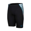 Kąpielówki męskie Arena Men's Planet Water Swim Jammer Black White Multi