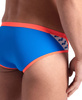 Kąpielówki slipy męskie Arena Men's Icons Briefs Solid Blue River Bright Coral