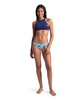 Dół od stroju kąpielowego damskiego Arena Womne's Unique Brief White Multi Yellow Star
