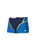 Kąpielówki bokserki męskie Arena Men's Icons Swim Short Panel Blue River Navy White Soft Green