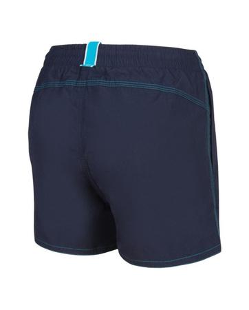 Spodenki szorty plażowe chłopięce Arena Junior Bywayx Youth R Navy Turquoise