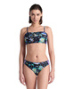 Strój kąpielowy damski Arena Women's Fun Planet Bikini Bandeau Black Multi