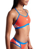 Strój kąpielowy damski Arena Women's Icons Bikini Bright Coral Blue River