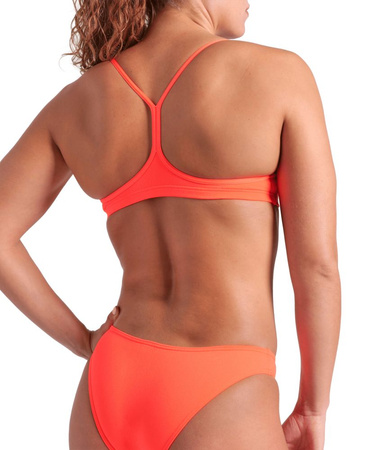 Damski strój kąpielowy dwuczęściowy na basen bikini Arena Bandeau Orange