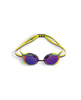 Okulary pływackie na basen Arena Python Mirror Violet Plum Artic Lime