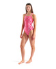 Strój kąpielowy damski Arena Women's Ripple Print Swimsuit Lightdrop Multi Pink-Shocking Pink