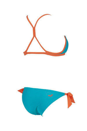 Strój kąpielowy damski Arena Women's Icons Team Stripe Triangle Two Pieces Galapagos Floreale