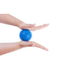 Piłka z kolcami do masażu Aqua-Sport Powerstrech Spiky Ball 7,5cm Blue