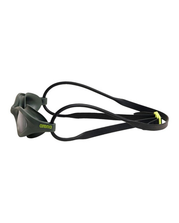 Okulary pływackie na basen Arena 365 Goggles Smoke Deep Green Black