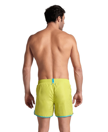 Szorty męskie Arena Men's Team Stripe Short Soft Green Water