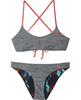 Góra od bikini damska dwustronna Adidas Women Beach Volleyball Dark Grey