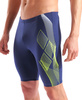 Spodenki kąpielowe męskie Arena Men's Sea Water Swim Jammer Navy-Arctic Lime