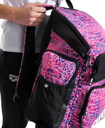 Plecak sportowy Arena One Go Backpack 45L AO Snake Skin Pink