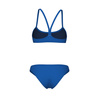 Strój kąpielowy damski Arena Women's Bikini Bandeau Solid Royal White