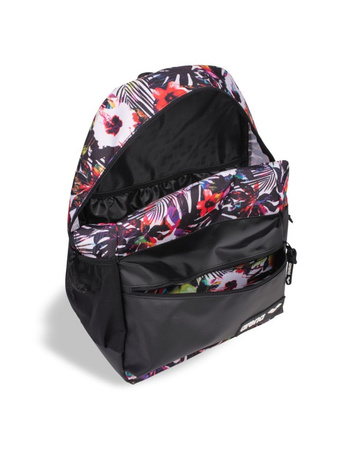 Plecak sportowy szkolny wodoodporny Arena Team Backpack  30 Allover  Star Shaped Plum