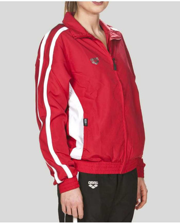 Kurtka sportowa ortalionowa Arena Team Line Unisex Prival Tech Red