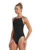 Strój kąpielowy damski na basen Tyr Solid Diamond Fit Black