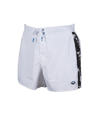 Spodenki szorty męskie Arena Men's Icons Team Stripe Short White Black Multi