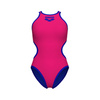 Strój kąpielowy damski Arena Women's One Big Logo One Piece Freak Rose Neon Blue