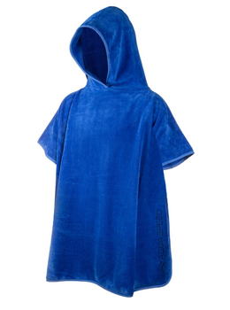 Poncho dziecięce na basen ręcznik Aqua Speed Blue 70x120
