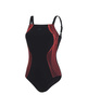 Strój kąpielowy damski Speedo Shaping Crystalux Black Red